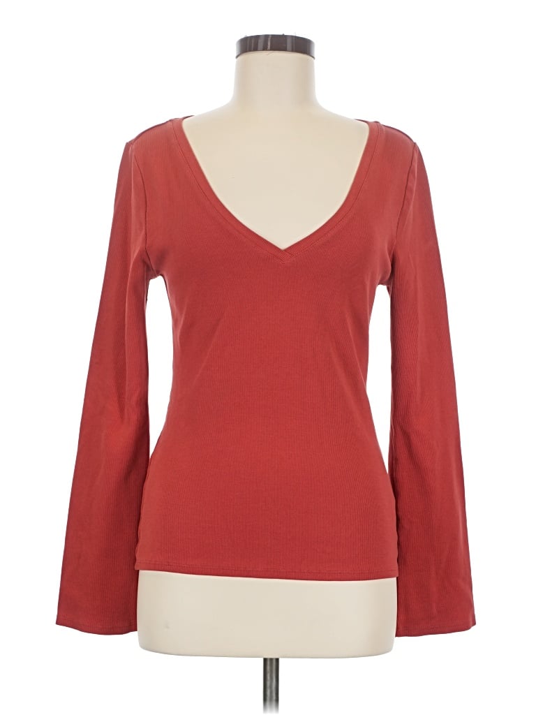 Pre-owned Dear John Long Sleeve T-shirt In Red