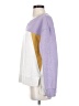 Saturday Sunday Color Block Purple Pullover Sweater Size XS - photo 5