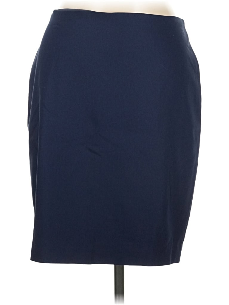 Pre-owned Express Formal Skirt In Blue