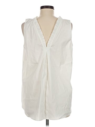 Lafayette 148 New York Sleeveless T-Shirt (view 2)