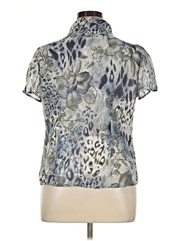 Alfred Dunner Short Sleeve Blouse (view 2)
