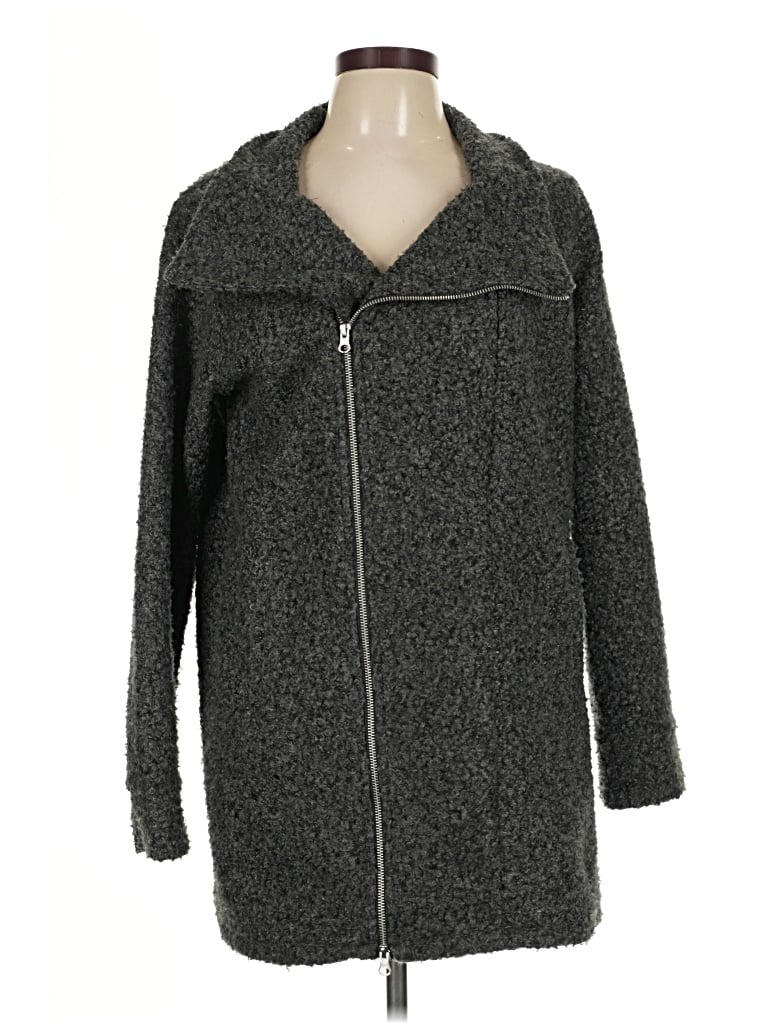 Pre-owned Stylus Coat In Gray