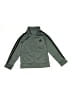 Adidas 100% Polyester Solid Green Track Jacket Size 4 - photo 1