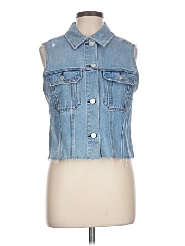 Evereve Denim Vest (view 1)