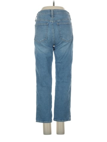 Madewell Petite Stovepipe Jeans in Euclid Wash (view 2)