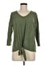 Green Envelope Green 3/4 Sleeve Top Size M - photo 1