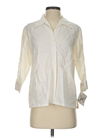 Apparenza 3/4 Sleeve Button-Down Shirt (view 1)