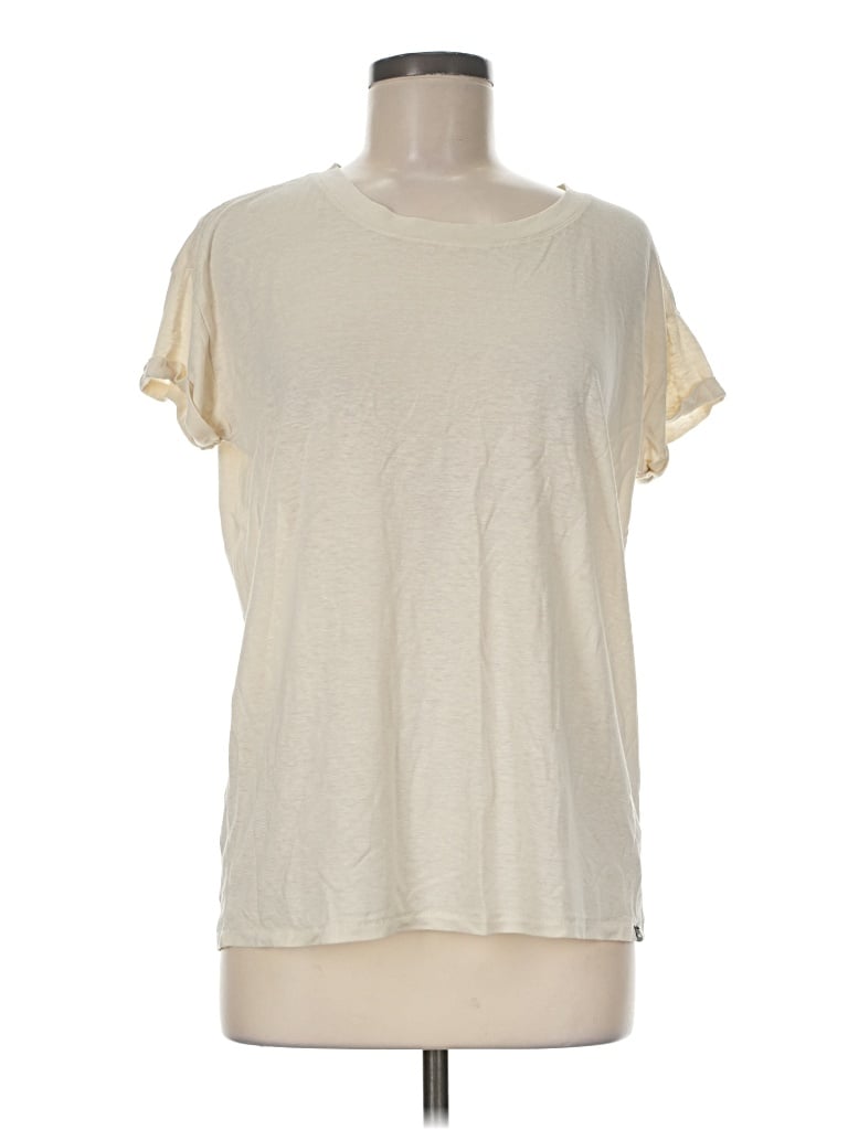 Pre-owned Prana Short Sleeve T-shirt In Ivory