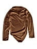Pol 100% Polyester Brown Bodysuit Size M - photo 2