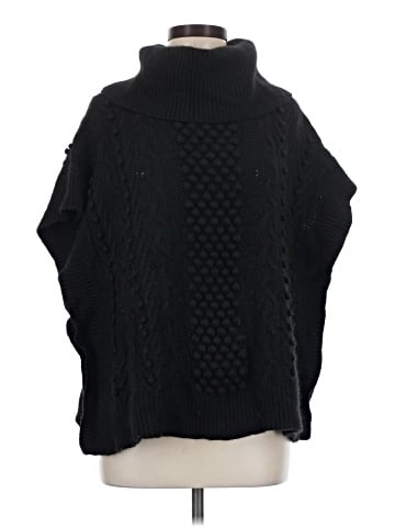 Autumn Cashmere Poncho (view 1)