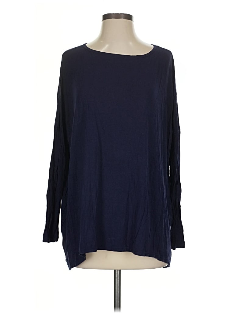 Pre-owned Stella Luce Long Sleeve T-shirt In Blue