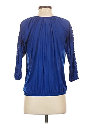 Allison Brittney 3/4 Sleeve Blouse (view 2)