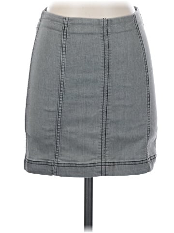 Free People Denim Skirt (view 1)