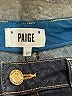 Paige Chevron-herringbone Blue Jeans Size 27 waist - photo 7