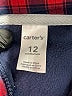 Carter's 100% Polyester Blue Zip Up Hoodie 9-12 MO / 12 MO - photo 3