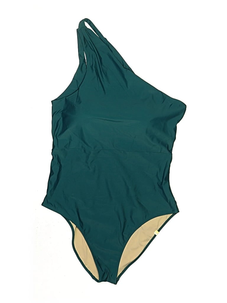 Pre-owned Summersalt One Piece Swimsuit In Green