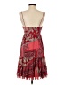 ABS Allen Schwartz 100% Polyester Paisley Red Cocktail Dress Size 4 - photo 2