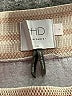 HD in Paris 100% Polyester Metallic Silver Formal Skirt Size M - photo 4