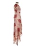 Blue Rain 100% Polyester Paisley Red Cocktail Dress Size M - photo 4