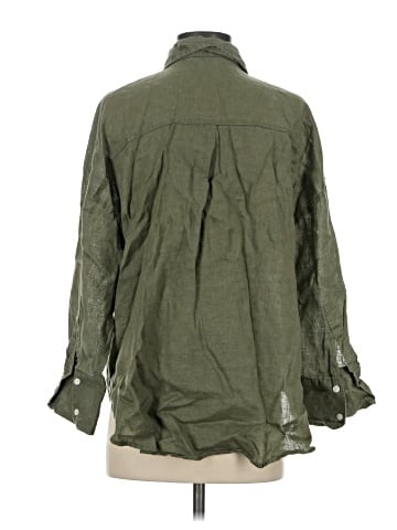 Zara 3/4 Sleeve Button-Down Shirt (view 2)