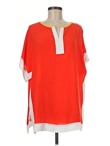 Peter Nygard Short Sleeve Blouse (view 1)