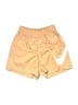 Nike 100% Polyester Solid Tan Orange Athletic Shorts Size XS - photo 1