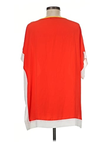 Peter Nygard Short Sleeve Blouse (view 2)