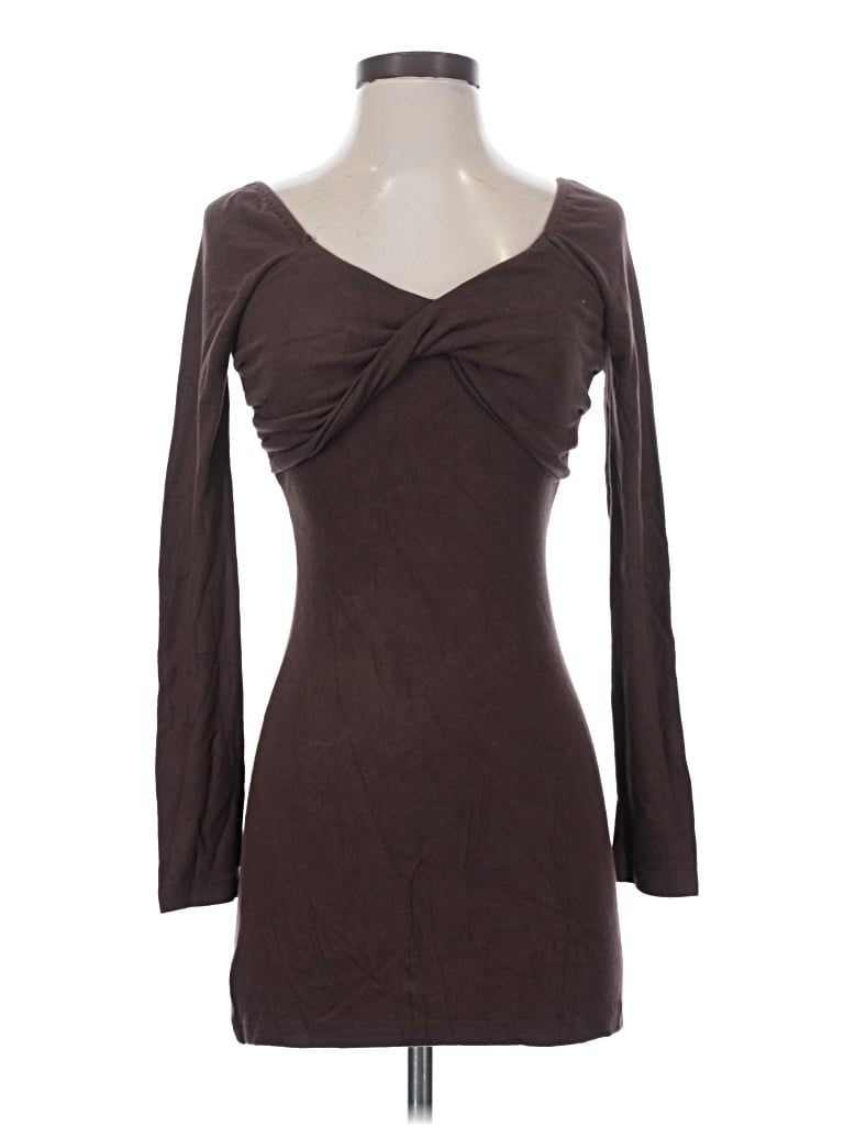Edit By Nine Casual Dress In Brown