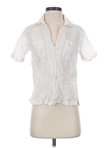 James Perse Short Sleeve Blouse (view 1)