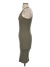 Splendid Solid Gray Casual Dress Size S - photo 5