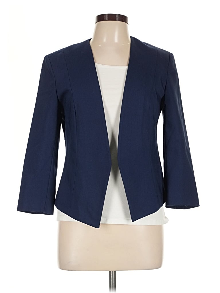 Pre-owned Express Blazer Jacket In Blue