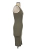 Splendid Solid Gray Casual Dress Size S - photo 4