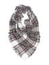 Assorted Brands 100% Acrylic Plaid Brown Scarf One size - photo 1