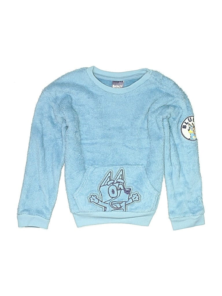 Pre-owned Bluey Kids' Pullover Sweater In Blue