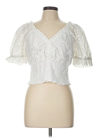 Jennifer & Grace Short Sleeve Blouse (view 1)