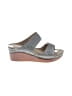 Atalina Gray Wedges Size 6 1/2 - photo 1