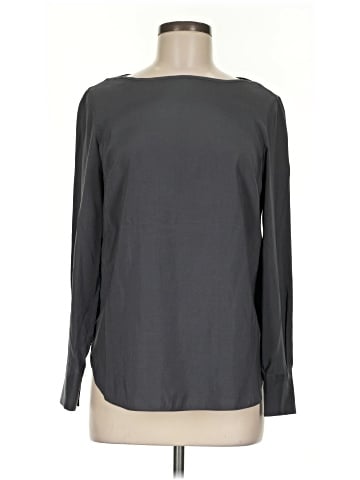 Brunello Cucinelli Long Sleeve Silk Top (view 1)