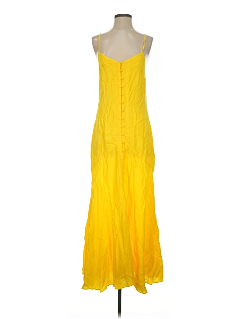 Pre-owned Mara Hoffman Casual Dress In Yellow