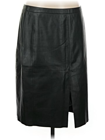 Banana Republic Faux Leather Skirt (view 1)
