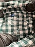 Vineyard Vines Checkered-gingham Green Long Sleeve Button-Down Shirt Size 7 - photo 3