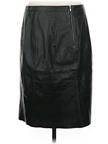 Banana Republic Faux Leather Skirt (view 2)