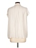 Maison d' Amelie 100% Polyester Ivory Short Sleeve Blouse Size L - photo 2