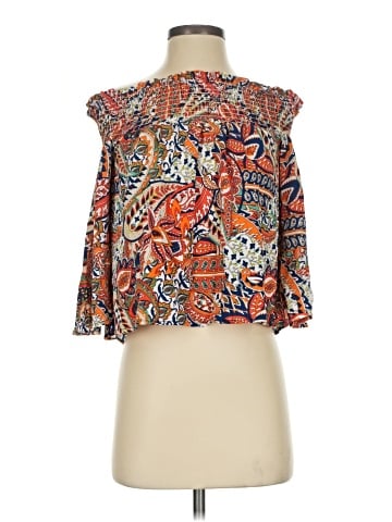 Glam 3/4 Sleeve Blouse (view 1)