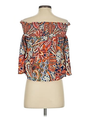 Glam 3/4 Sleeve Blouse (view 2)
