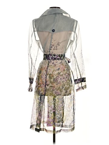 White House Black Market Trenchcoat (view 2)