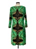 Forever Print Green Cocktail Dress Size L - photo 2