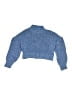 Shein 100% Polyester Tweed Blue Turtleneck Sweater Size 8 - photo 1