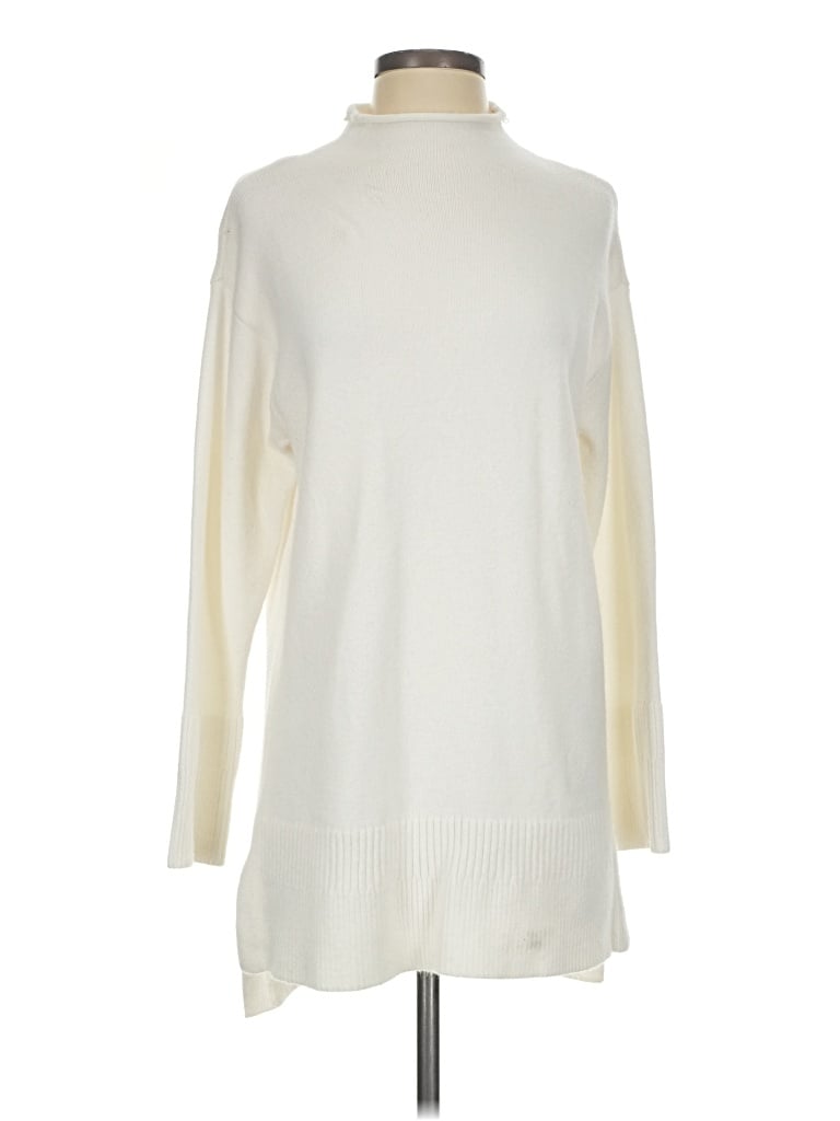 Pre-owned Moth Turtleneck Sweater In Ivory