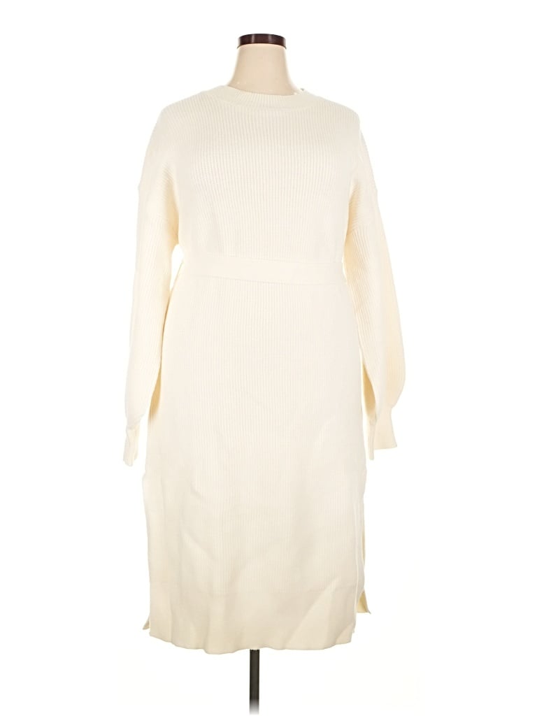 Anniewear Casual Dress In Ivory