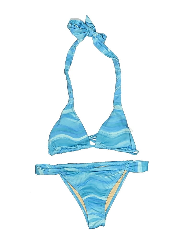 Pre-owned Cotton On Body Two Piece Swimsuit In Blue